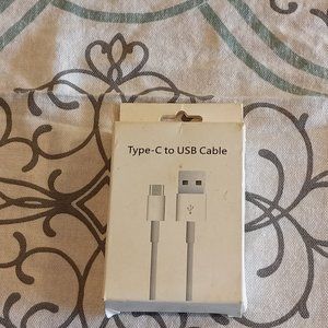 Type C usb charger cable